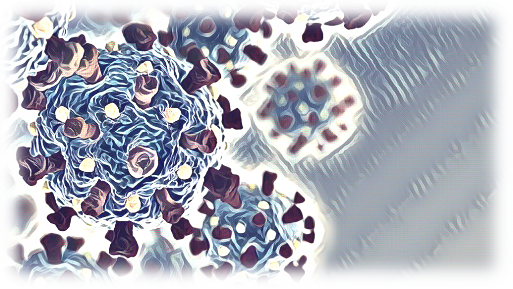 illustration of covid 19 corona virus